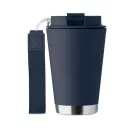 Cana de voiaj, 300 ml, 2509E16757, Everestus, Polipropilena, Albastru marin francez