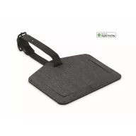   Ecuson bagaj cu functie de localizare, 2509E15415, Everestus, 9.7x7.7x0.5 cm, Poliuretan, Negru