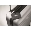 Ecuson bagaj cu functie de localizare, 2509E15415, Everestus, 9.7x7.7x0.5 cm, Poliuretan, Negru