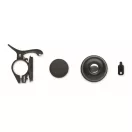Claxon bicicleta, 2509E15352, Everestus, 3.8x5.5x6 cm, Plastic, Negru