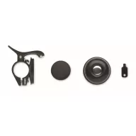   Claxon bicicleta, 2509E15352, Everestus, 3.8x5.5x6 cm, Plastic, Negru
