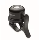 Claxon bicicleta, 2509E15352, Everestus, 3.8x5.5x6 cm, Plastic, Negru