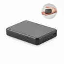 Baterie externa 5000 mAh, 20 W, USB-C, 2509E16027, Everestus, 8.5x6.25x1.5 cm, ABS, Negru