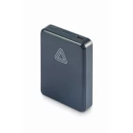   Baterie externa 5000 mAh, 20 W, USB-C, 2509E16026, Everestus, 8.5x6.25x1.5 cm, ABS, Albastru marin francez