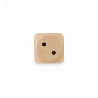 Zar din lemn, 2509E16980, Everestus, 3x3x3 cm, Natur