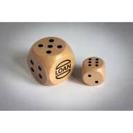 Zar din lemn, 2509E16980, Everestus, 3x3x3 cm, Natur