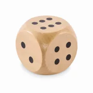 Zar din lemn, 2509E16981, Everestus, 5x5x5 cm, Natur