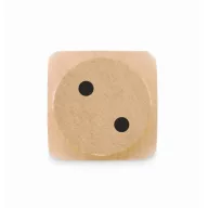 Zar din lemn, 2509E16981, Everestus, 5x5x5 cm, Natur