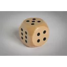 Zar din lemn, 2509E16981, Everestus, 5x5x5 cm, Natur
