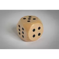 Zar din lemn, 2509E16981, Everestus, 5x5x5 cm, Natur