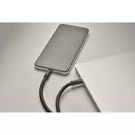   Cablu de incarcare, 2509E15524, Everestus, 120 cm, Poliester, Negru