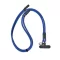 Cablu de incarcare, Everestus, 2610E17647, 60 W, 120 cm, rPET, Albastru regal