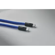   Cablu de incarcare, Everestus, 2610E17647, 60 W, 120 cm, rPET, Albastru regal