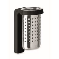   Infuzor ceai cu carlig, 2509E15509, Everestus, 6.3x4x3.5 cm, Polipropilena, Negru