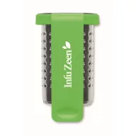   Infuzor ceai cu carlig, 2509E15511, Everestus, 6.3x4x3.5 cm, Otel, Verde lime