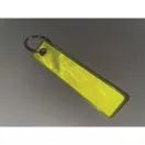Breloc reflectorizant, 2509E15285, Everestus, 8.5x2 cm, PVC, Galben neon