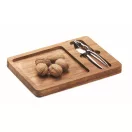 Set spargator de nuci, Everestus, 2610E18899, 24x17x2 cm, Lemn, Natur