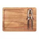 Set spargator de nuci, Everestus, 2610E18899, 24x17x2 cm, Lemn, Natur