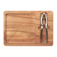   Set spargator de nuci, Everestus, 2610E18899, 24x17x2 cm, Lemn, Natur
