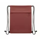 Saculet rucsac cu snur, Everestus, 2610E17939, 33x42 cm, rPET, Rosu Burgundy