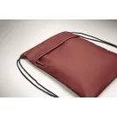 Saculet rucsac cu snur, Everestus, 2610E17939, 33x42 cm, rPET, Rosu Burgundy