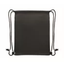 Saculet cu snur, 2509E16526, Everestus, 33x42 cm, Poliester, Negru