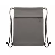   Saculet cu snur, 2509E16525, Everestus, 33x42 cm, Poliester, Gri piatra