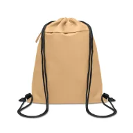   Saculet rucsac cu snur, Everestus, 2610E17940, 33x42 cm, rPET, Kaki