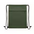 Saculet cu snur, 2509E16527, Everestus, 33x42 cm, Poliester, Verde inchis