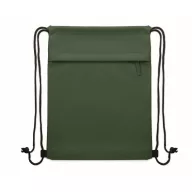   Saculet cu snur, 2509E16527, Everestus, 33x42 cm, Poliester, Verde inchis