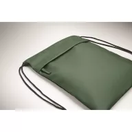   Saculet cu snur, 2509E16527, Everestus, 33x42 cm, Poliester, Verde inchis