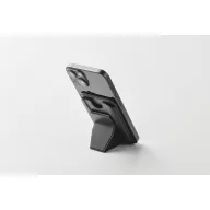   Suport telefon magnetic pentru carduri, 2509E16738, Everestus, 6.5x9.5x0.8 cm, Poliuretan, Negru