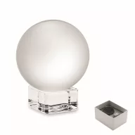   Trofeu rotund, 2509E16946, Everestus, Ø6 cm, Sticla, Transparent