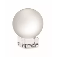  Trofeu rotund, 2509E16946, Everestus, Ø6 cm, Sticla, Transparent