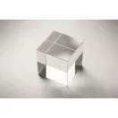 Trofeu cub, 2509E16945, Everestus, 3.9x3.9x3.9 cm, Sticla, Transparent