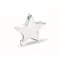 Trofeu stea, 2509E16947, Everestus, 10.5x10.5x1.9 cm, Sticla, Transparent