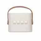 Boxa portabila, 500 mAh, 5 W, 2509E15254, Everestus, 8x6.5x7.5 cm, ABS, Alb