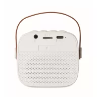   Boxa portabila, 500 mAh, 5 W, 2509E15254, Everestus, 8x6.5x7.5 cm, ABS, Alb