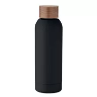   Sticla de apa, 700 ml, 2509E16718, Everestus, Ø7x22.5 cm, Otel, Negru