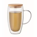 Cana 450 ml, 2509E15339, Everestus, 14.5x16 cm, Sticla, Transparent