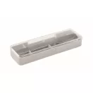 Set tacamuri reutilizabile, Everestus, 2601E14502, 19.5x5.2x2 cm, Otel, Gri