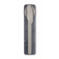   Set tacamuri reutilizabile, Everestus, 2601E14504, 19.5x5.2x2 cm, Otel, Verde petrol