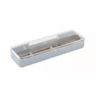   Set tacamuri reutilizabile, Everestus, 2601E14501, 19.5x5.2x2 cm, Otel, Albastru copil