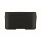 Cutie pranz, 750 ml, 2509E15400, Everestus, 19.4x11x6 cm, Polipropilena, Negru