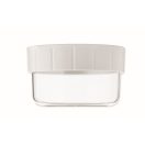 Recipient pentru diverse gustari, 450 ml, 2509E15911, Everestus, 12.5x9.7x9.7 cm, Polipropilena, Alb