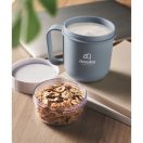 Recipient pentru diverse gustari, 450 ml, 2509E15913, Everestus, 12.5x9.7x9.7 cm, Polipropilena, Albastru petrol