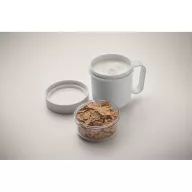   Recipient pentru diverse gustari, 450 ml, 2509E15912, Everestus, 12.5x9.7x9.7 cm, Polipropilena, Albastru copil