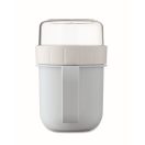 Recipient pentru diverse gustari, 450 ml, 2509E15912, Everestus, 12.5x9.7x9.7 cm, Polipropilena, Albastru copil