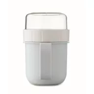   Recipient pentru diverse gustari, 450 ml, 2509E15912, Everestus, 12.5x9.7x9.7 cm, Polipropilena, Albastru copil