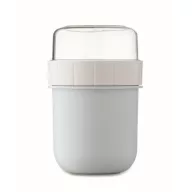   Recipient pentru diverse gustari, 450 ml, 2509E15912, Everestus, 12.5x9.7x9.7 cm, Polipropilena, Albastru copil